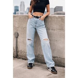 Levi’s SilverTab ’94 Baggy Jeans Light Wash Distressed 28 90s Y2K